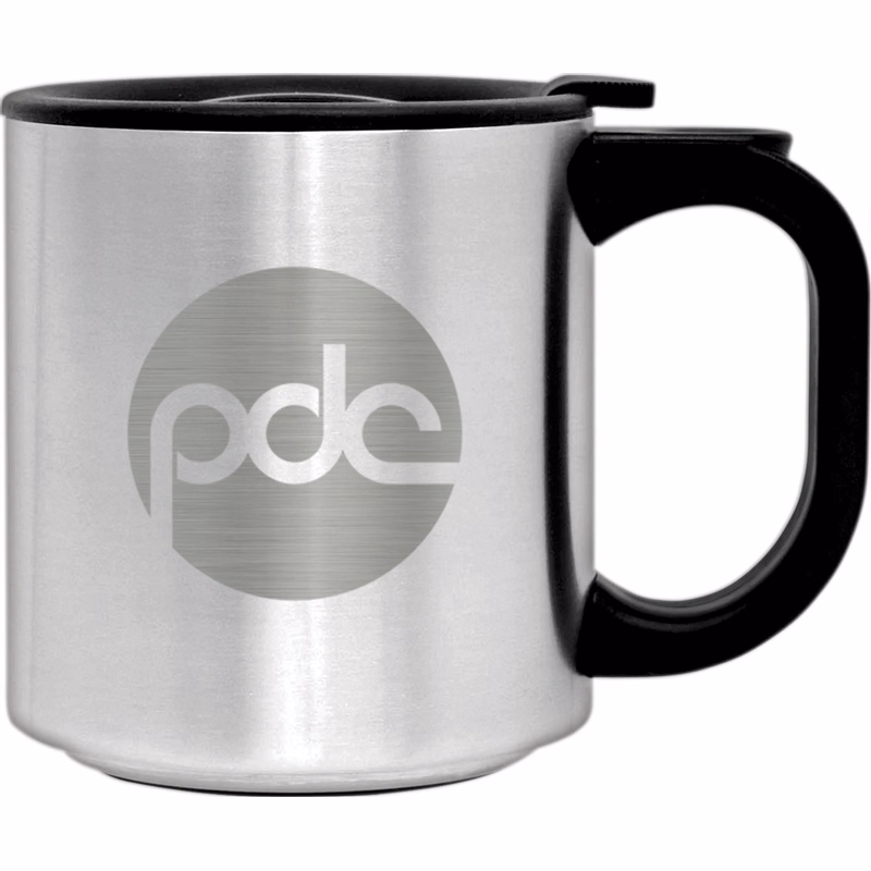 12 oz. Stainless Steel Mug - Laser Etched