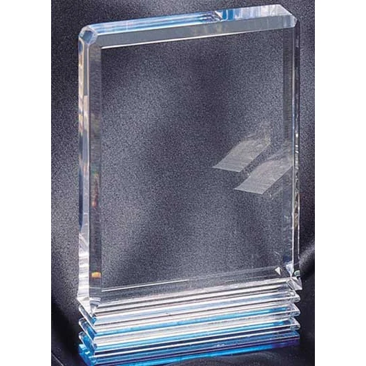 4" x 6" Blue Rectangle Acrylic Award (Limited Quantity) (Price Reduced) 1