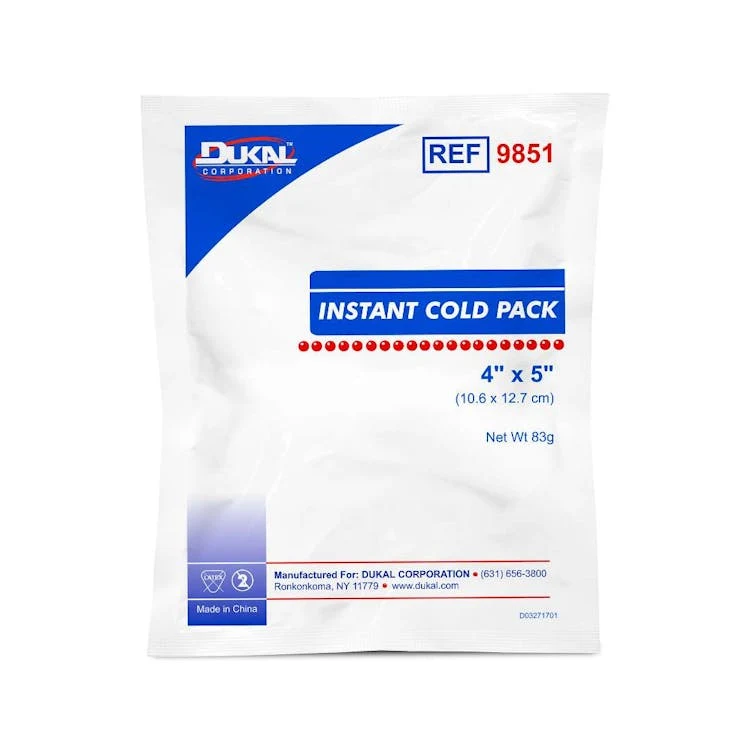 Instant Cold Packs - 4" x 5" 1