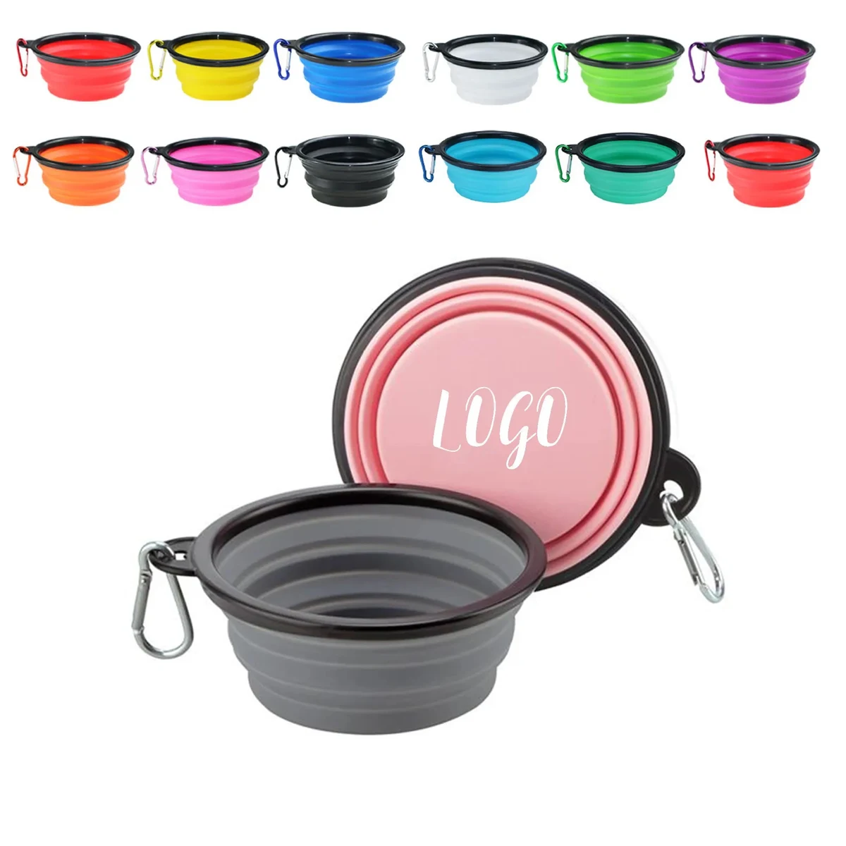 Collapsible Pet Dog Bowl 1