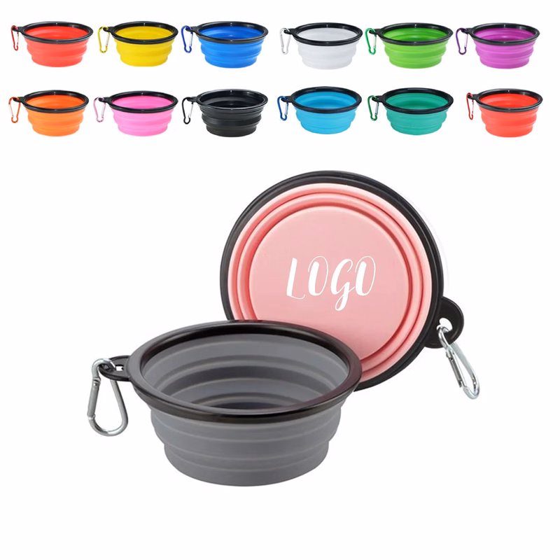 Collapsible Pet Dog Bowl