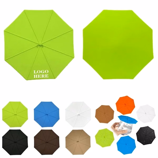 Custom Stretch Silicone Cup Lid 4.13-Inch — Reusable Spill Prevention Cover