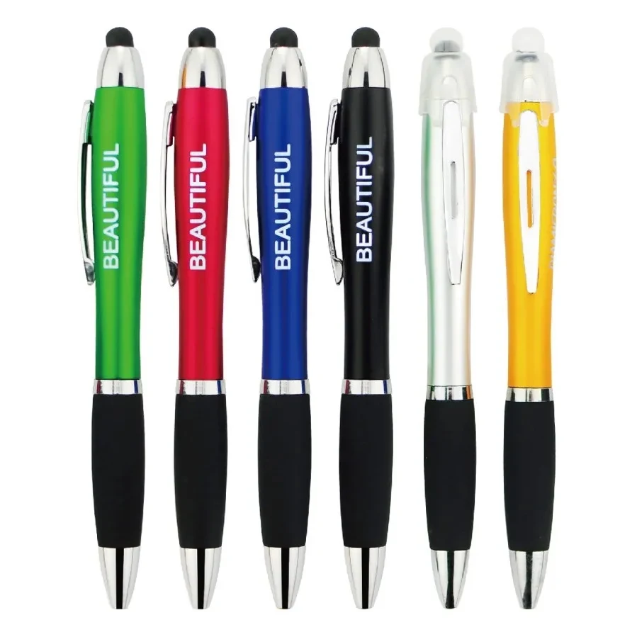 LED Touch Screen Light Box Ballpoint Pen/LED Stylus Pen 1