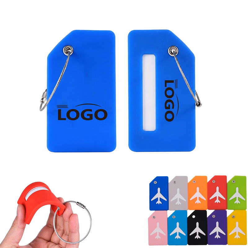 Flexible Silicone Bag Tag