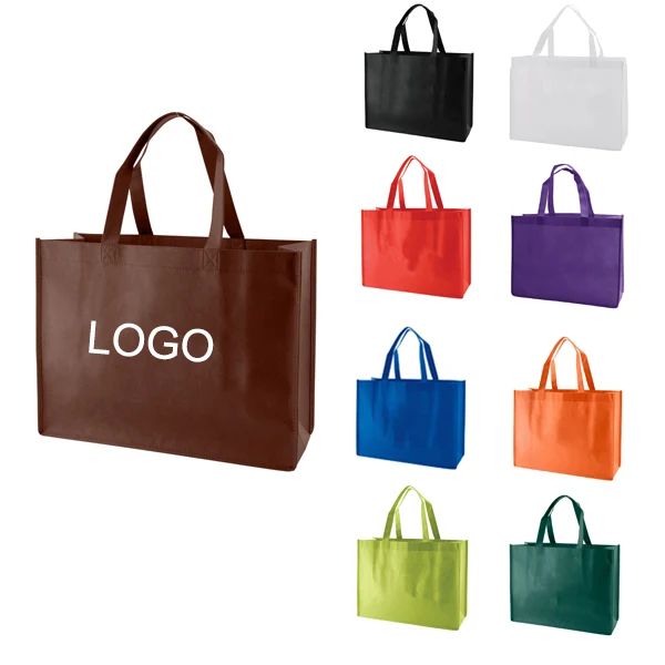 Non-Woven Tote Bag With Sewn Handles 1