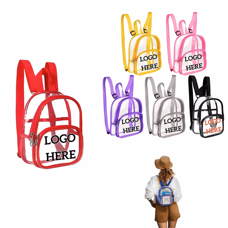 Clear Waterproof Mini PVC Backpack