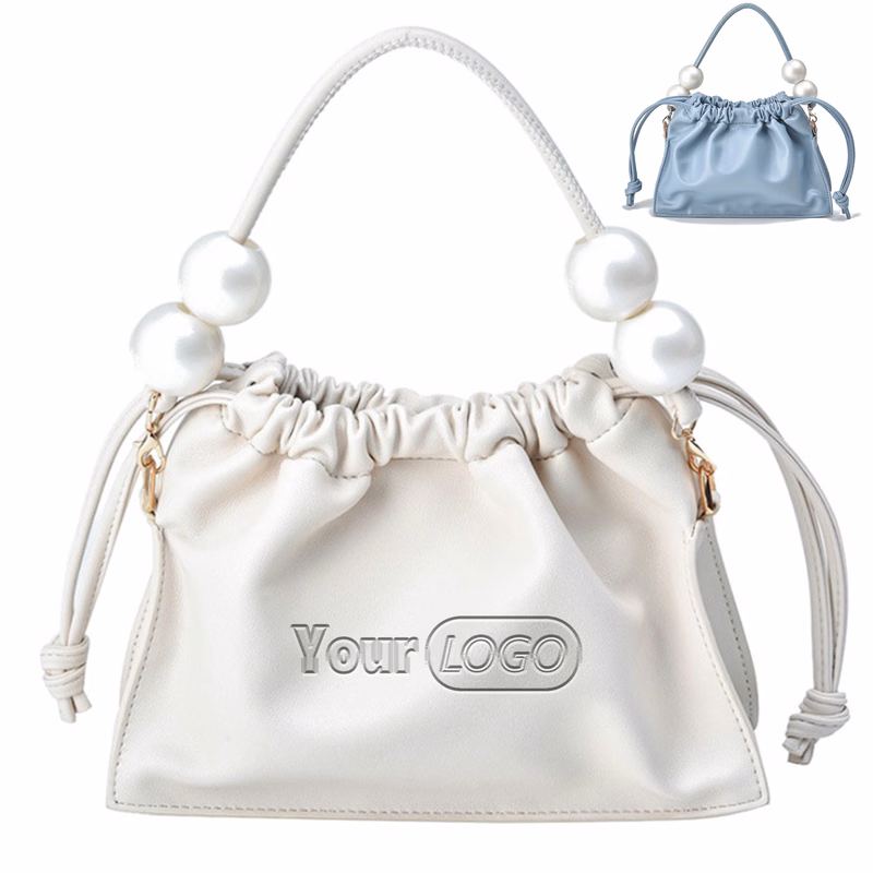 PU Leather Pleated Clutch Purse for Women