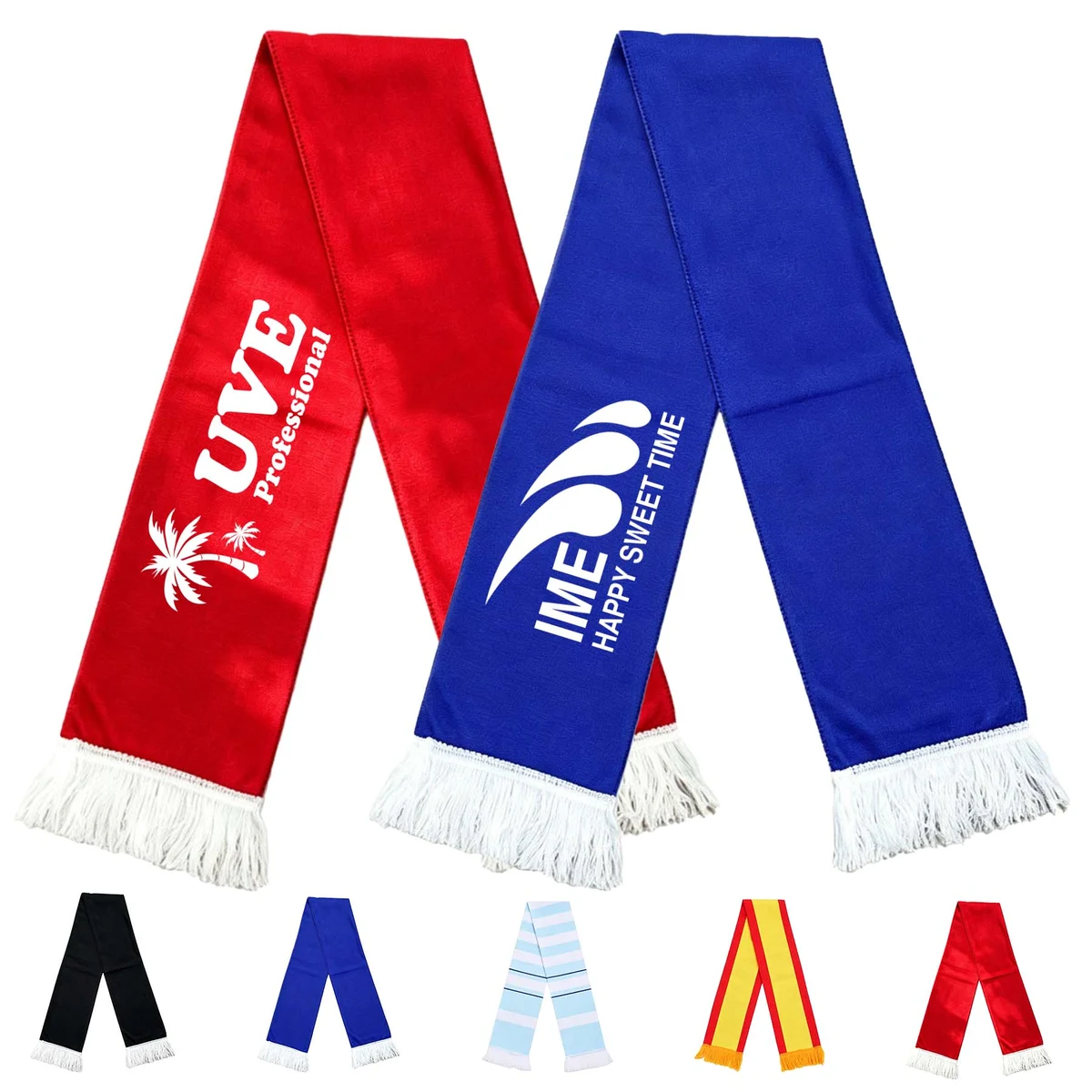 Knitted Scarf W/ Tassel 1