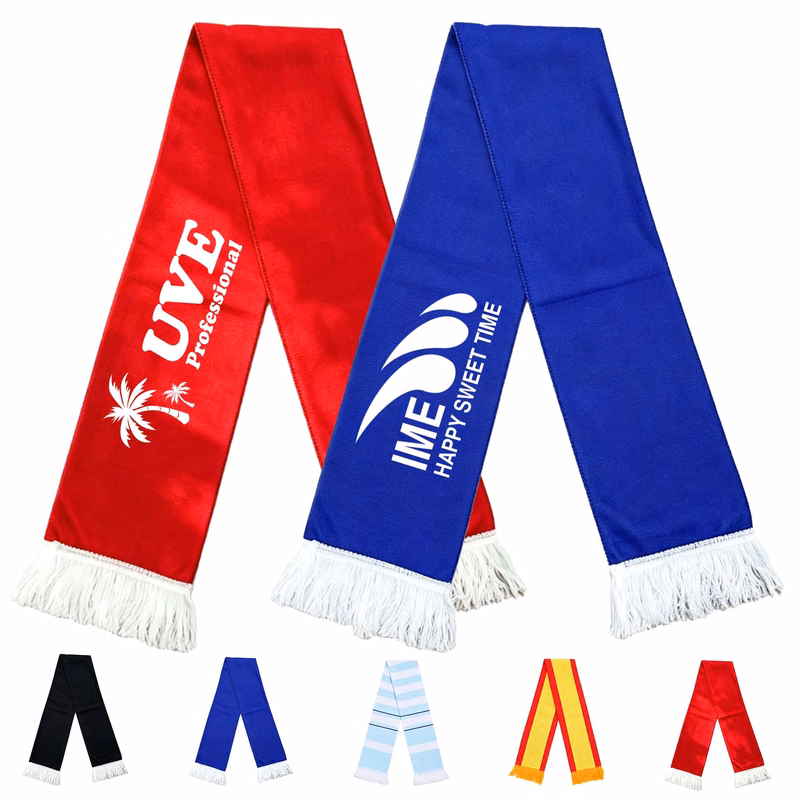 Knitted Scarf W/ Tassel