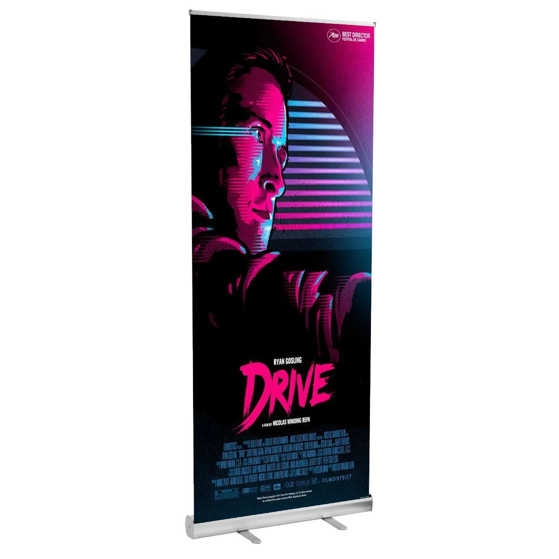 34"x79" Single-Sided Standard Retractable Banner 1