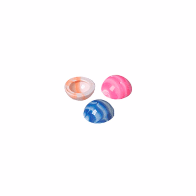 Marble Finish Poppers - 1.5"