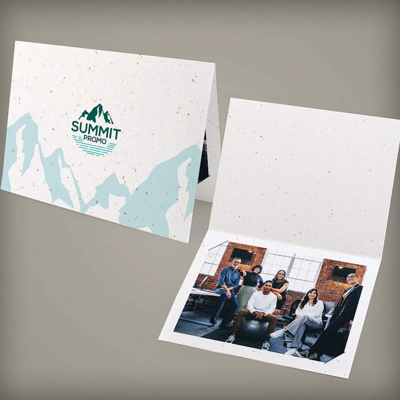 Single-Sided Medium Plantable Greeting Card With Photo