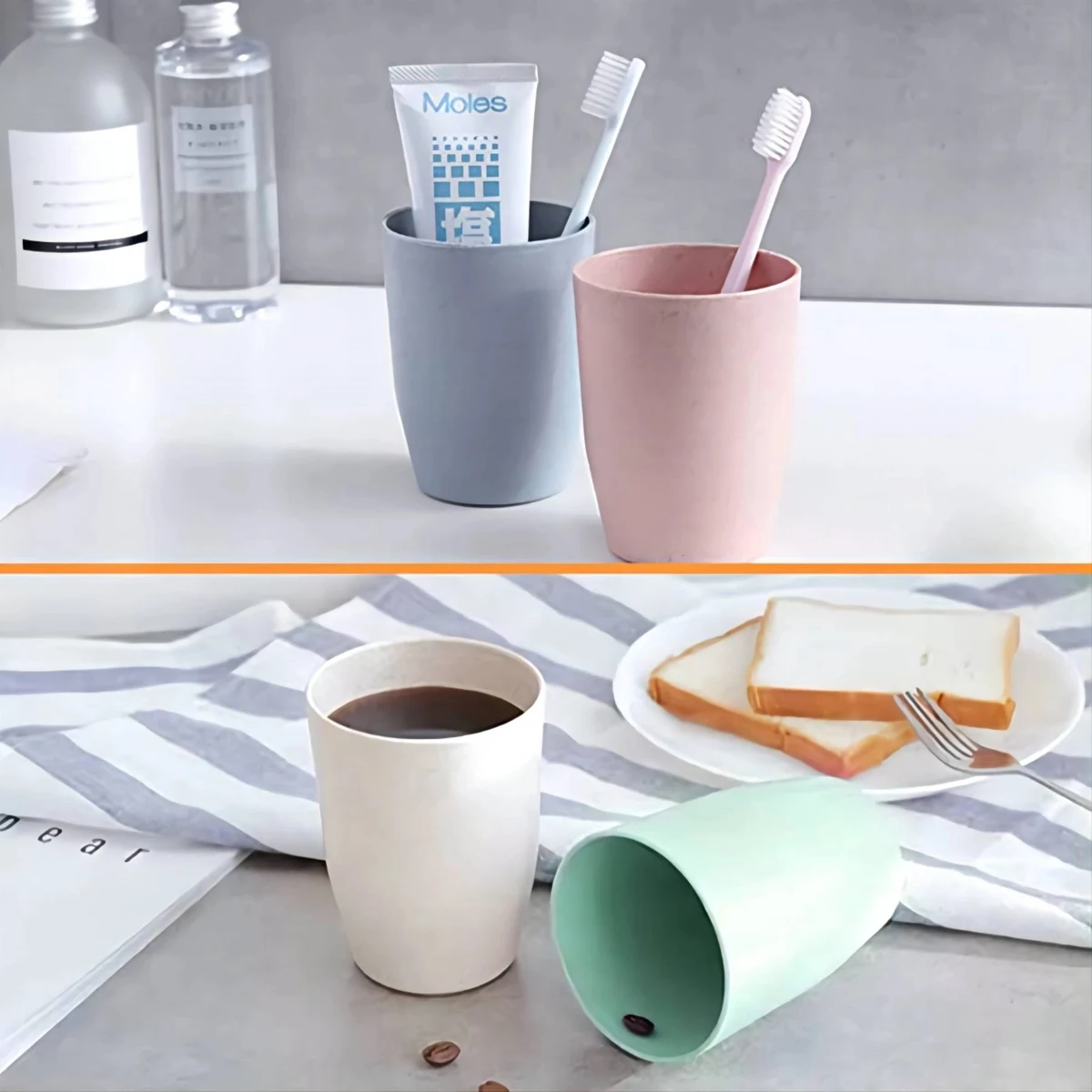 Eco-friendly Unbreakable Reusable Drinking Cup 1