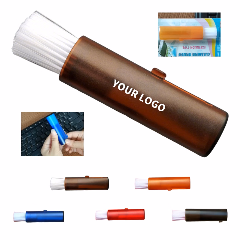 Retractable Electronics Cleaning Brush 4.7" Length X 1" Width