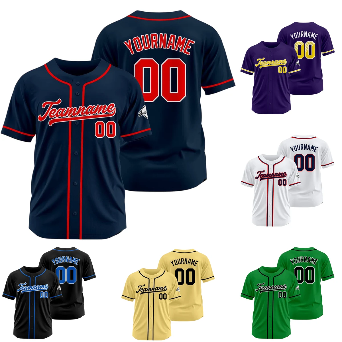 Custom Elite Performance Baseball Jersey 1