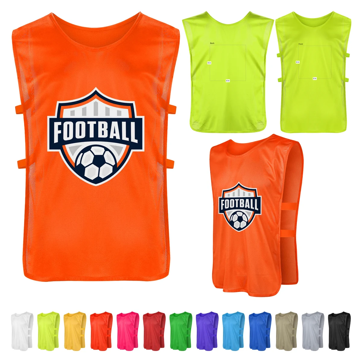 MOQ 50pcs Unisex Training Vests 1