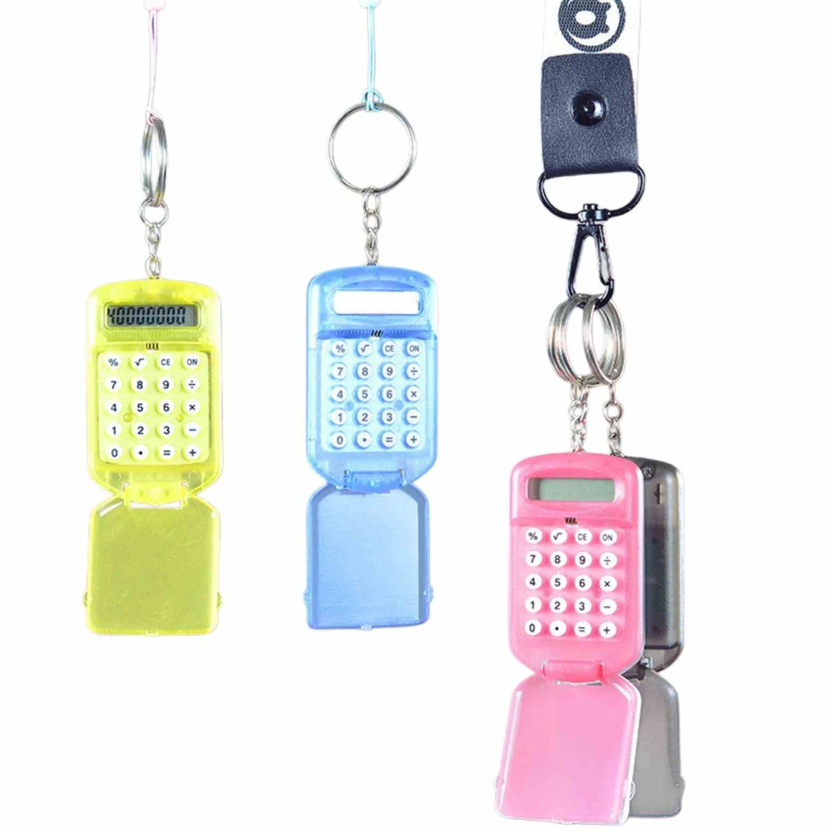Mini Calculator Keychain Accessory 1