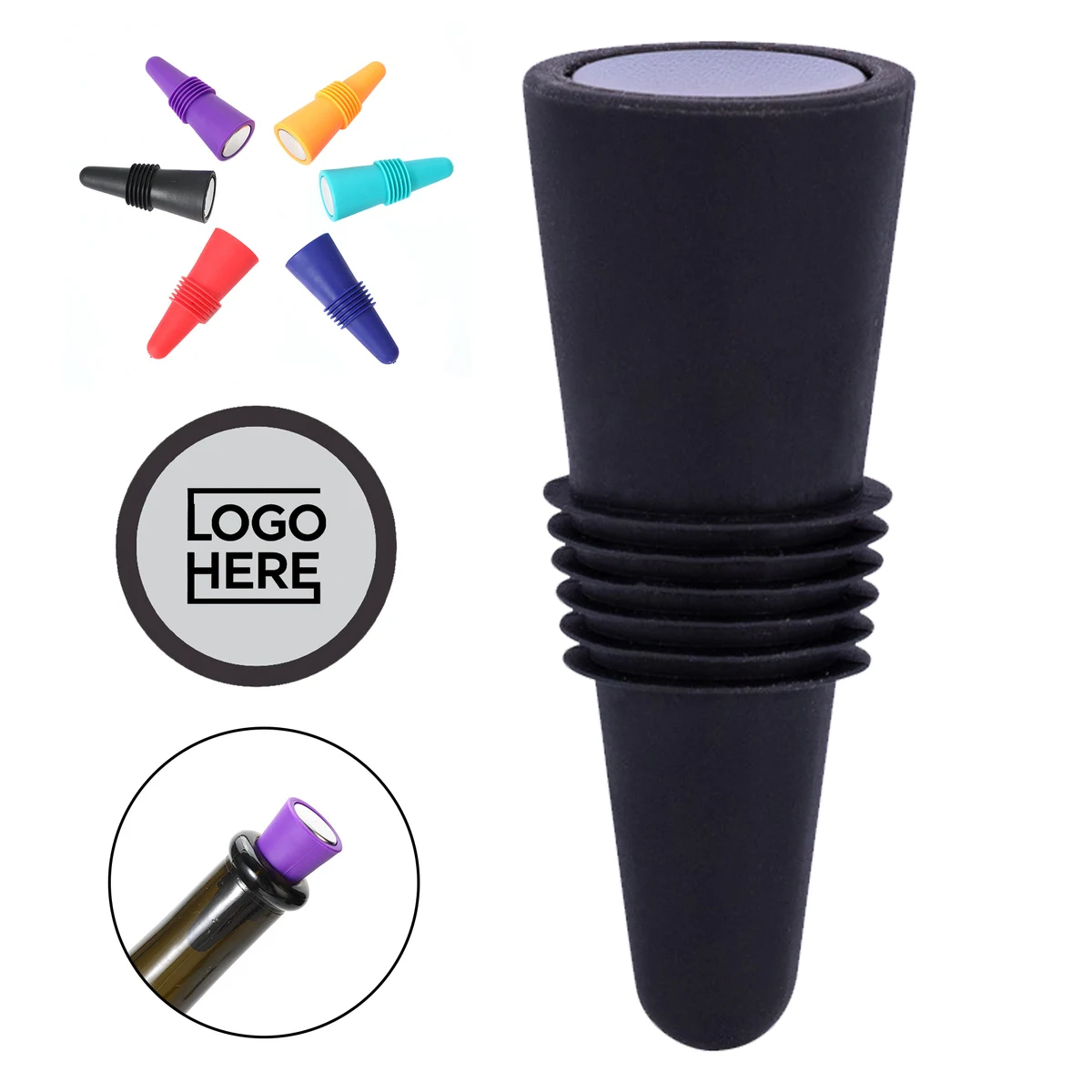 Wine And Beverage Bottle Stoppers 1