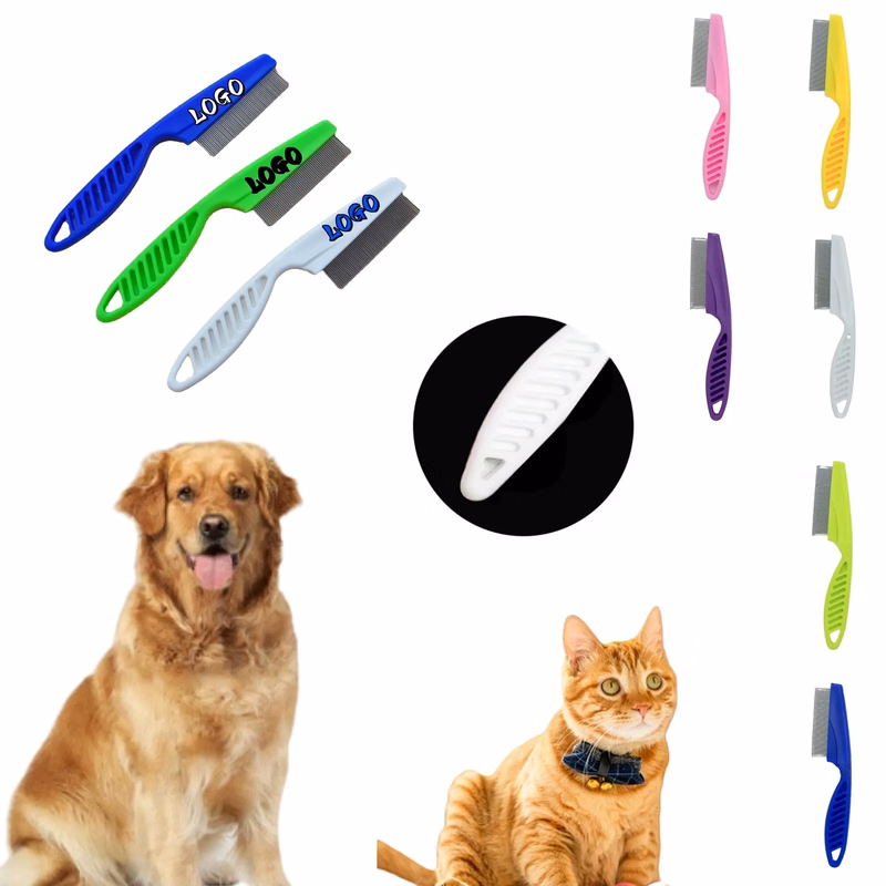 Pet Encrypted Steel Needle Comb