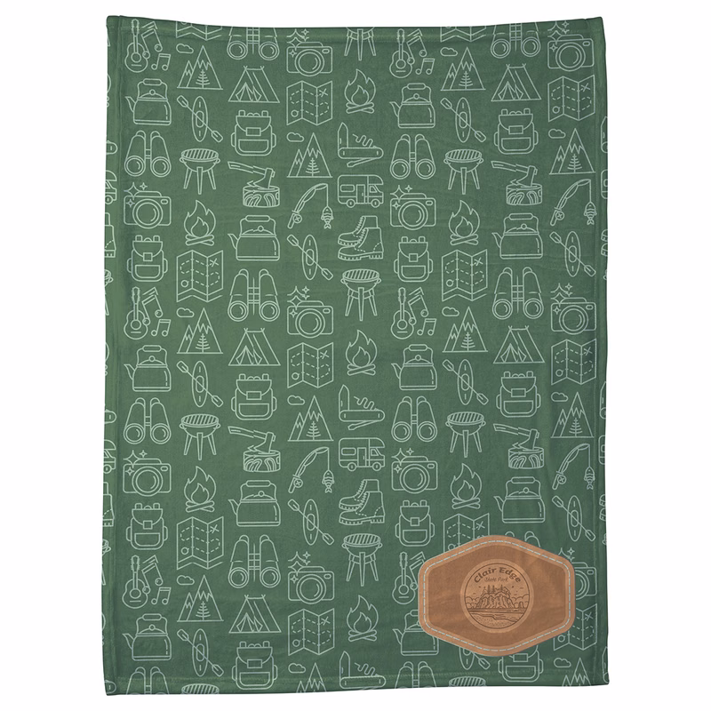 Silk Touch Blanket 30" x 40" 300GSM Polyester - Full Color