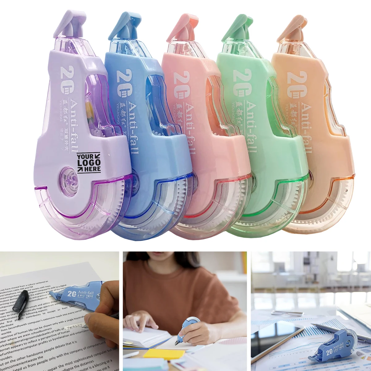 Drop-proof Housing Extra Long Thick Core School Office Supply White Out Correction Tape 1