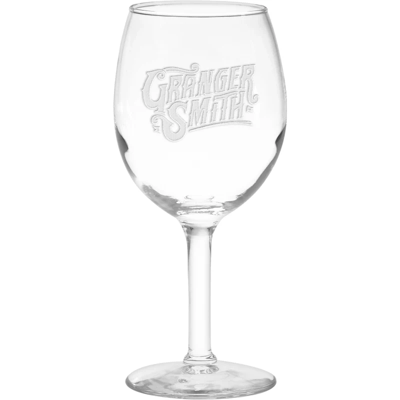 11 oz. Wine Glass - Deep Etched 1