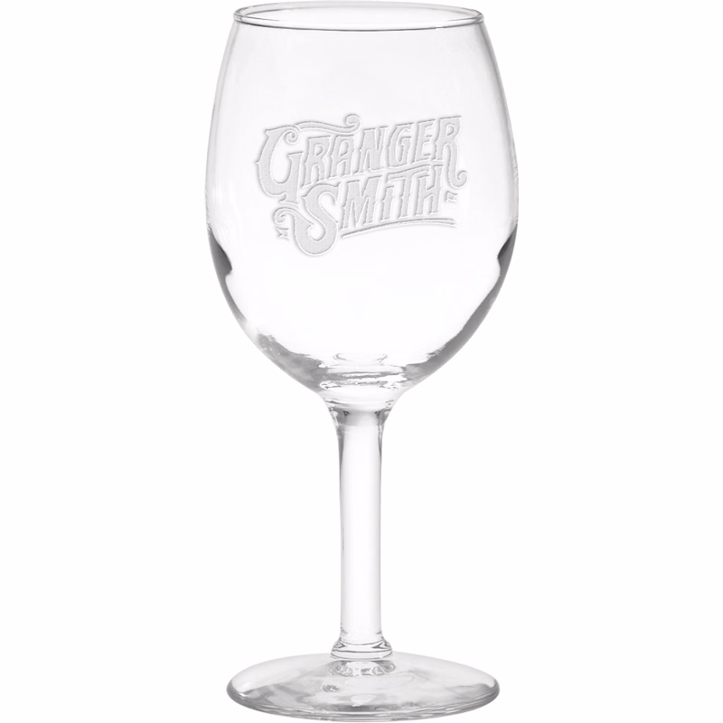 11 oz. Wine Glass - Deep Etched