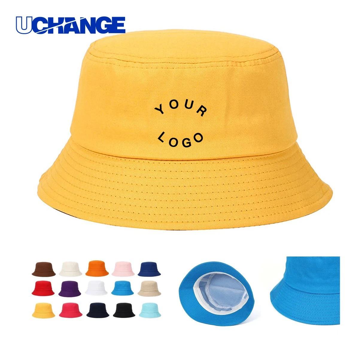 Foldable Wide Brim Cotton Hat Headwear for Summer Wear 1