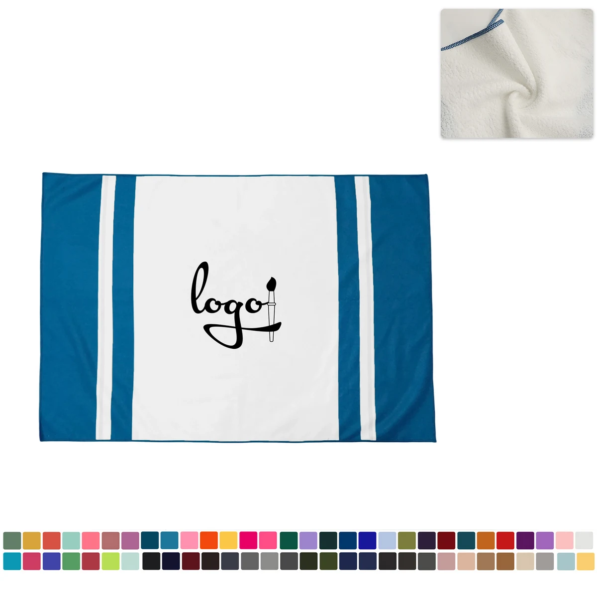 Full Color 230 GSM Microfiber Towel 1