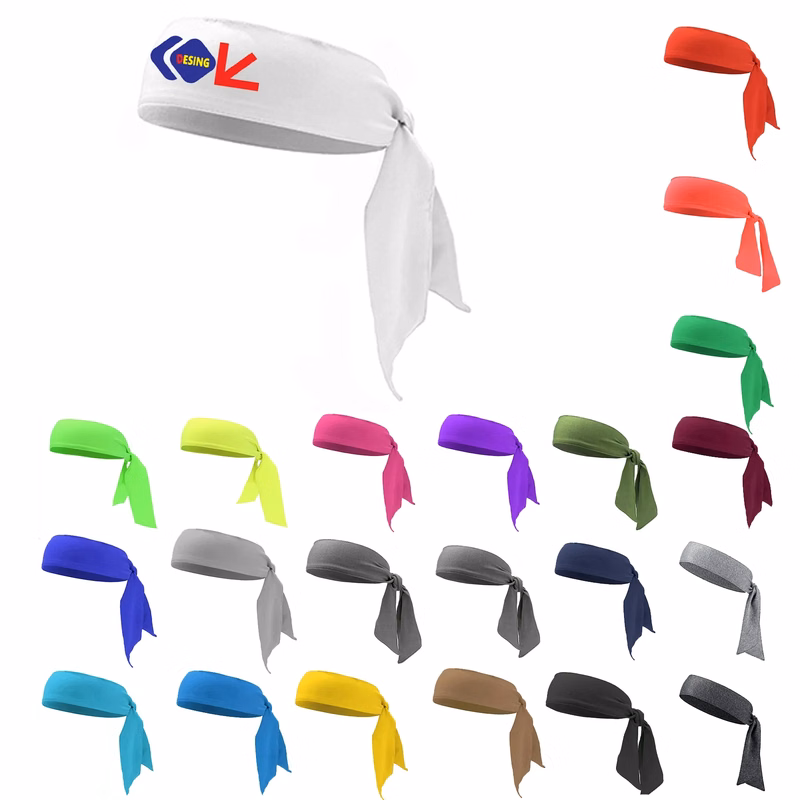Tennis Headband Sweatband Stretch Elastic Yoga Hair Bands