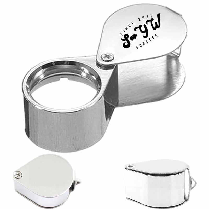 30x Foldable Jewelry Magnifier with Case