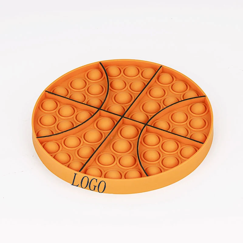 Basketball Push Pop Bubble Fidget Toy Perfect Gift for Anxiety Autism 1