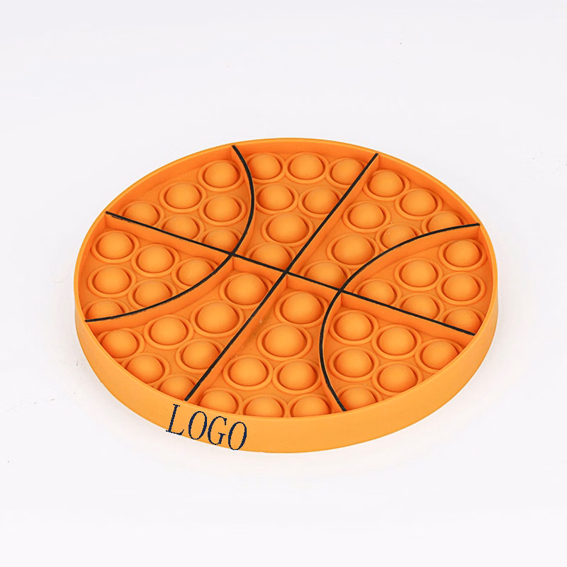 Basketball Push Pop Bubble Fidget Toy Perfect Gift for Anxiety Autism