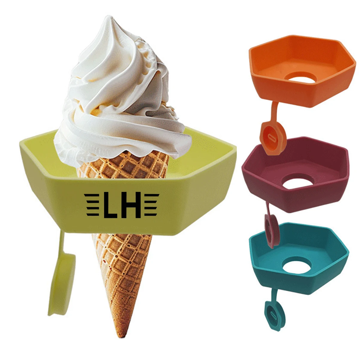Ice Cream Leak Proof Holders 1