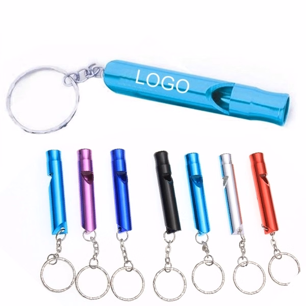 Metal Whistle/Key Ring