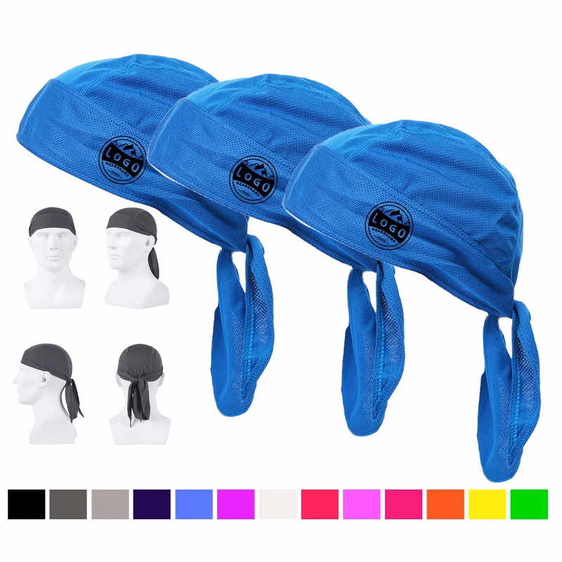 MOQ 50pcs Sport Sweat-Wicking Pirate Bandana