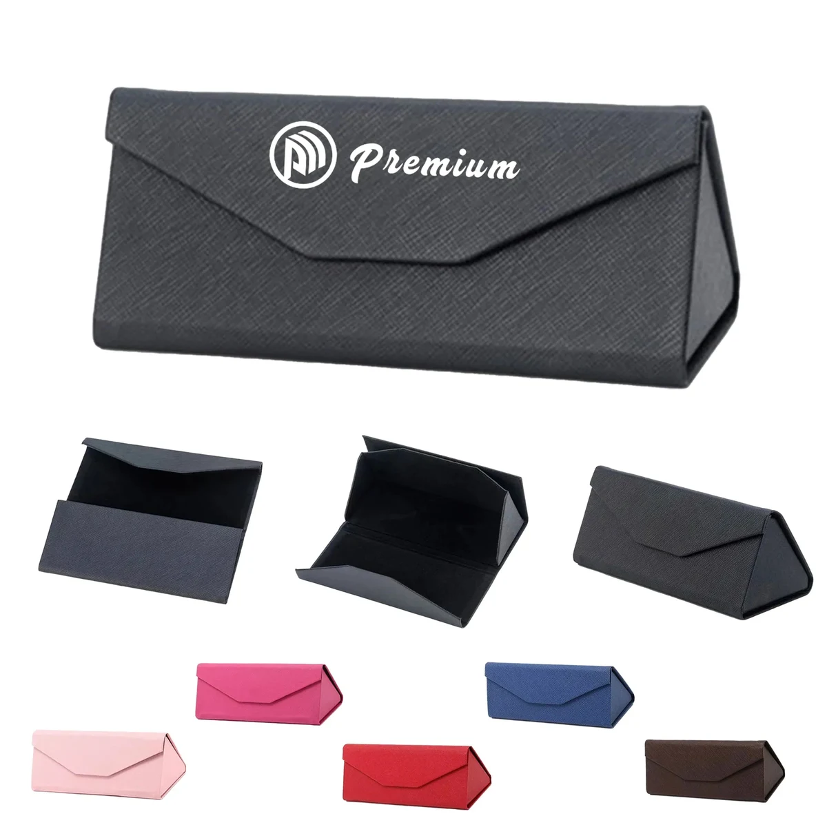 Folding Leather Glasses Case 1