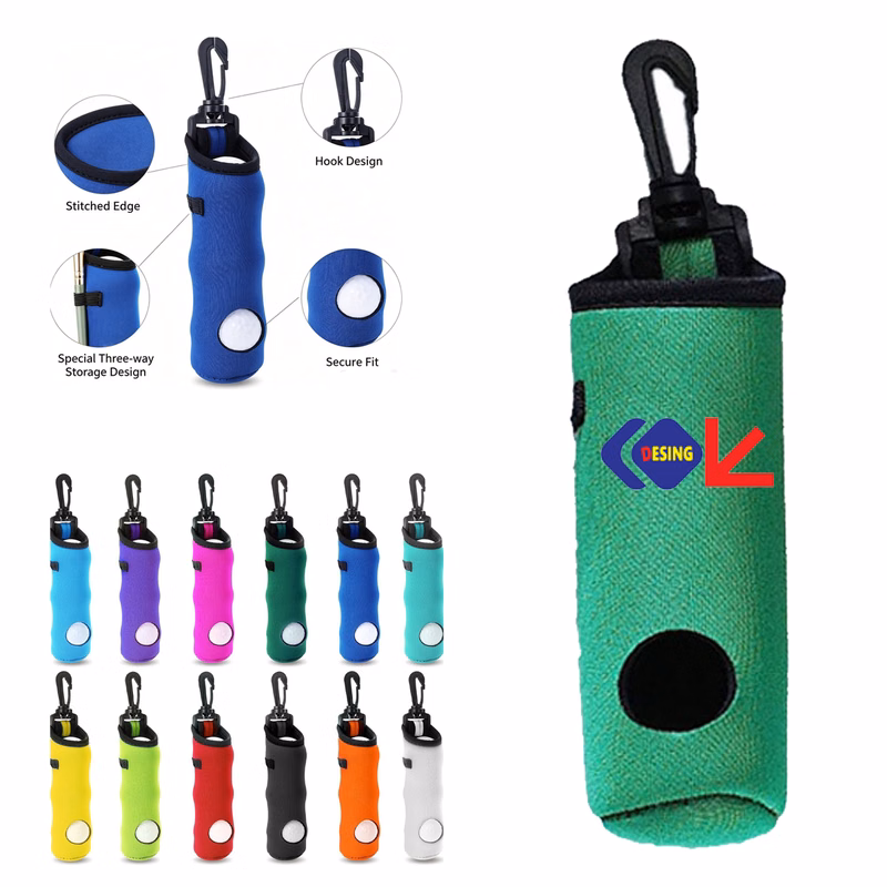 Custom Neoprene Golf Ball Pouch