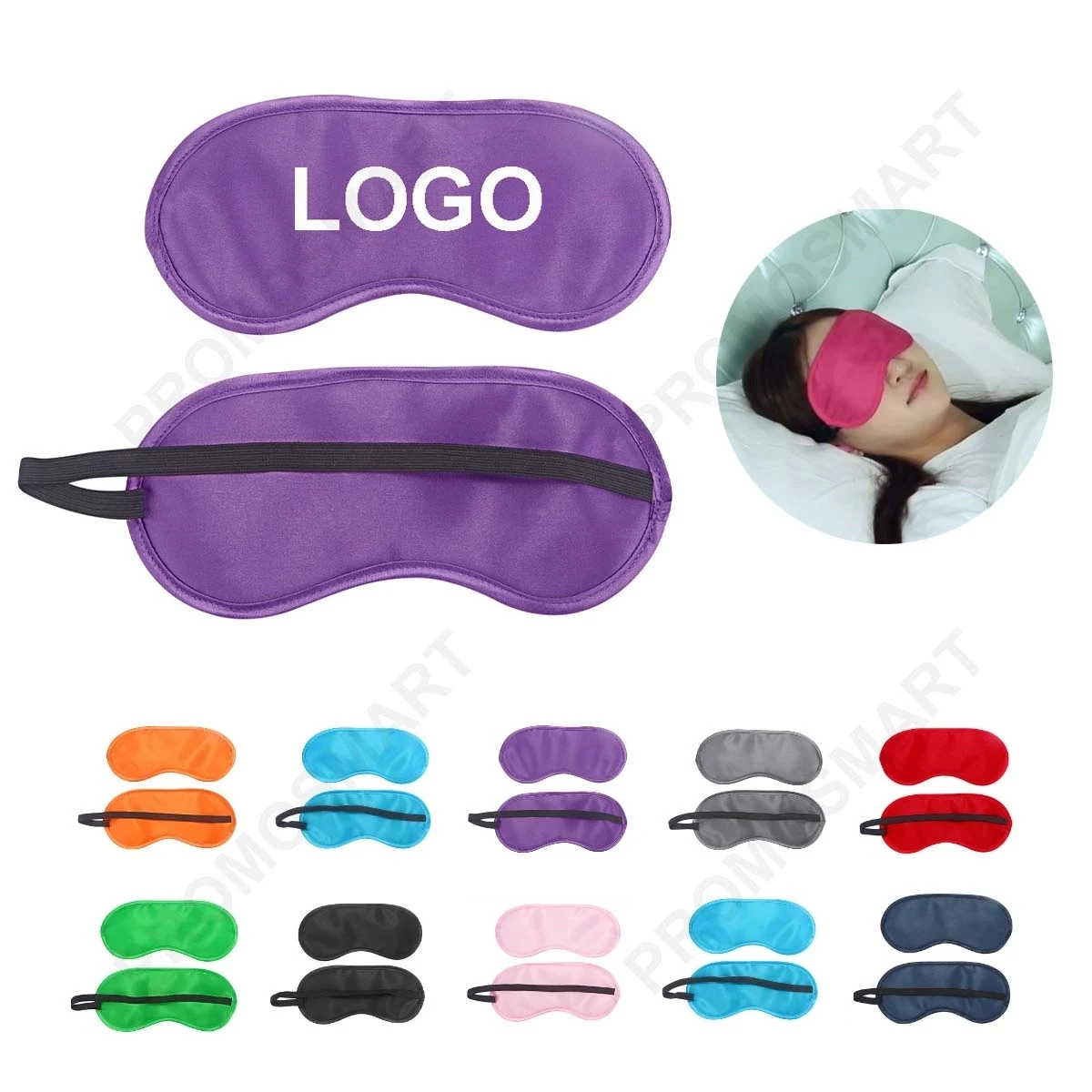 Basic Solid Color Eye Masks 1