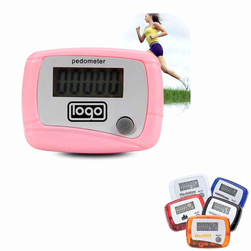 Simple Step Counter Walking Pedometer with Clip