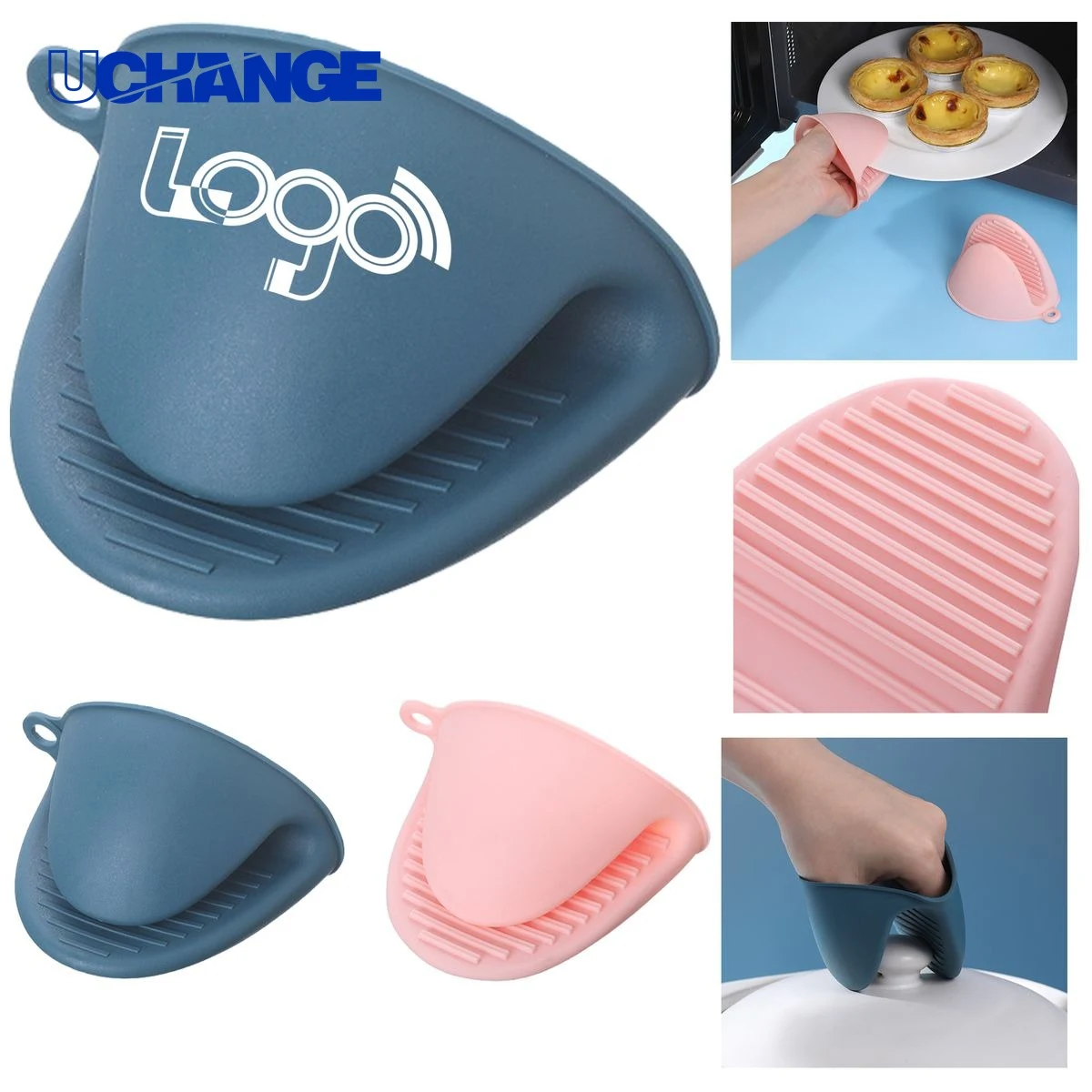 Custom Silicone Anti Scald Kitchen Mitt 1