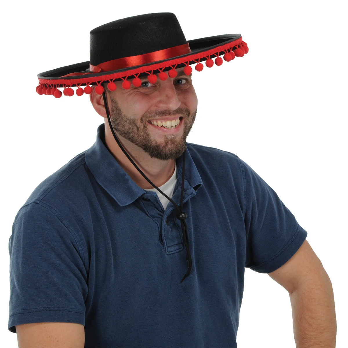 Black Felt Spanish Hat 1