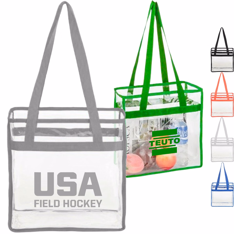 Stadium Approved Handbag Clear Tote Bag