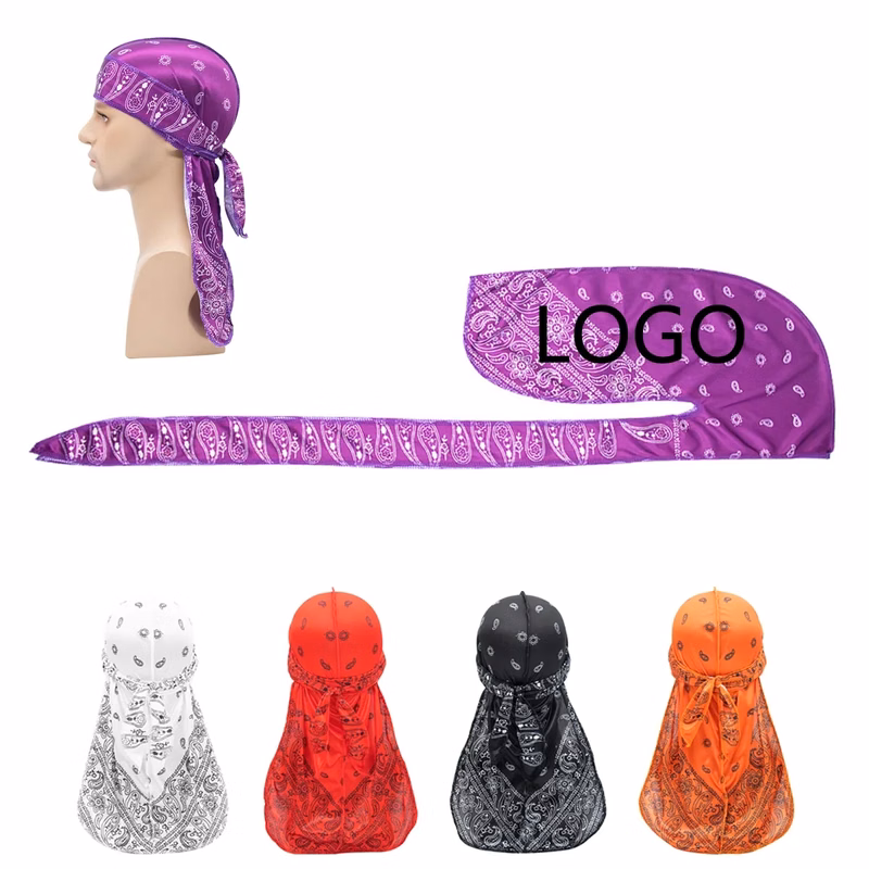 Headband Bandana Hip-Hop Durag Cap