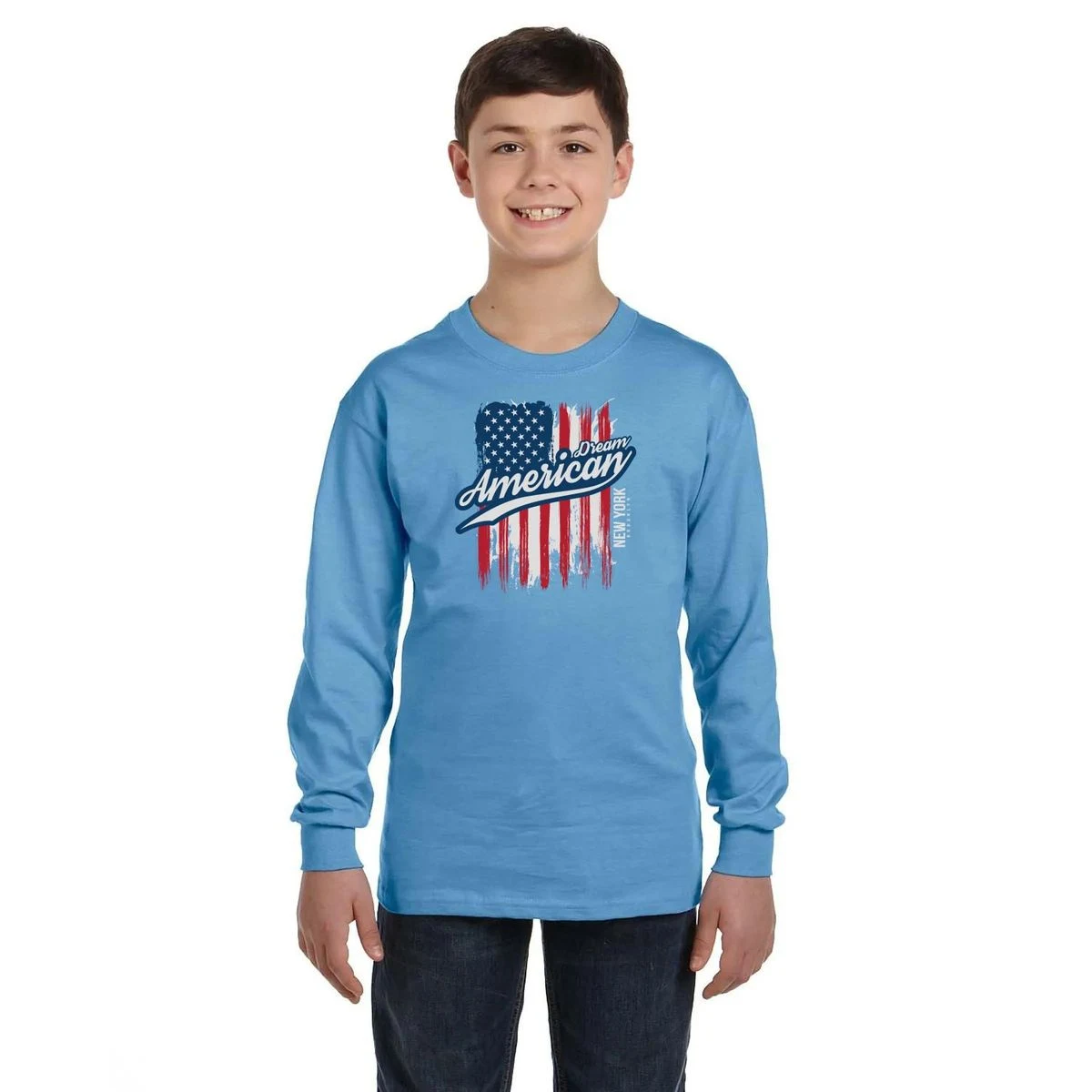 Gildan Heavy Cotton Youth Long Sleeve T-Shirt 1