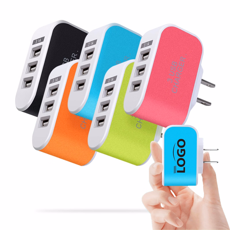 Wall Charger Block w/ 3 Port USB