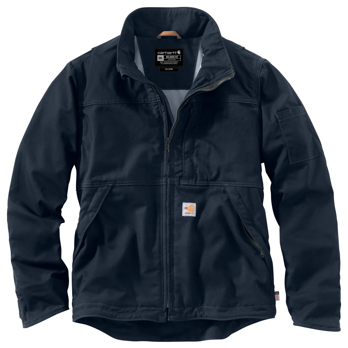 Carhartt Mens FR Full Swing® Relaxed Fit Quick Duck Lined Jacket 1