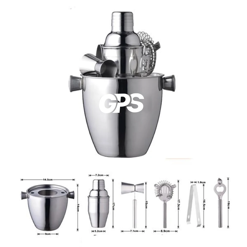 Highball & Chaser Cocktail Shaker Set 1