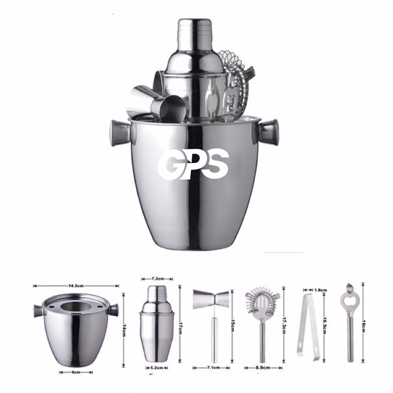 Highball & Chaser Cocktail Shaker Set