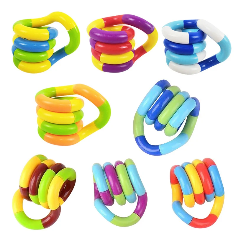 Tangle Puzzles/Tricks - Mixed Colors 1